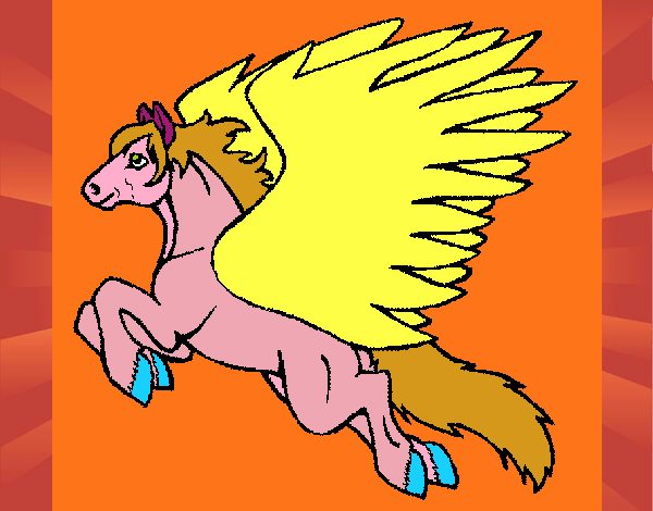 Pegaso volando 1