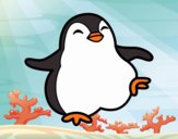 Pingüino bailando