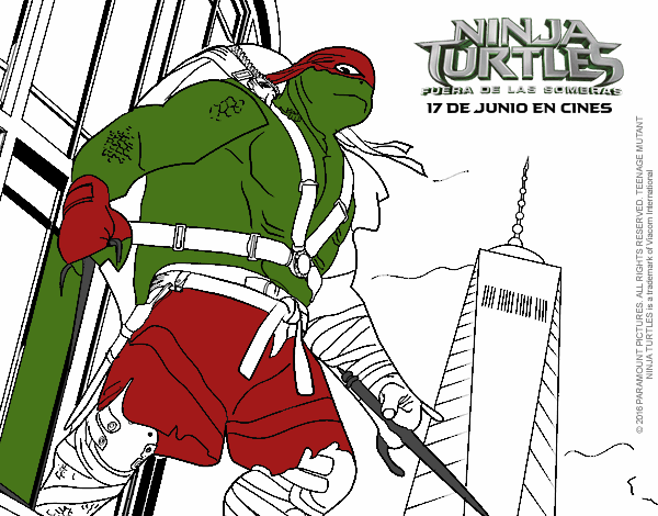 Raphael de Ninja Turtles