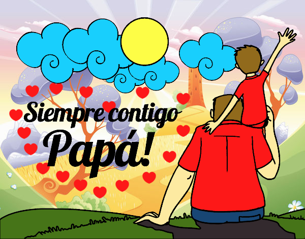 Siempre contigo papa.