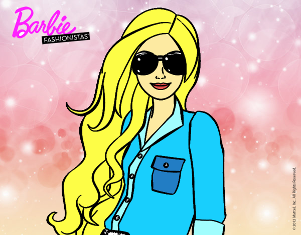 Barbie con gafas de sol