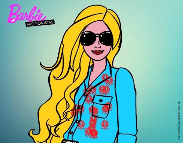 Barbie con gafas de sol