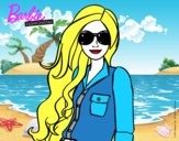 Barbie con gafas de sol