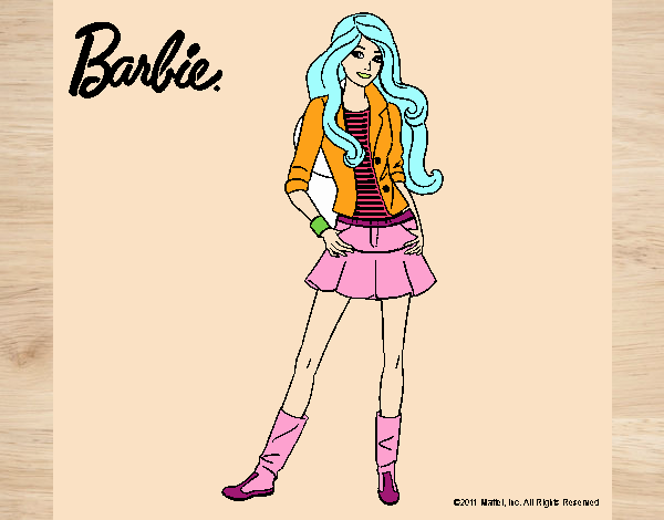 Barbie look juvenil