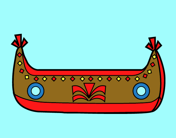 La canoa de los índios