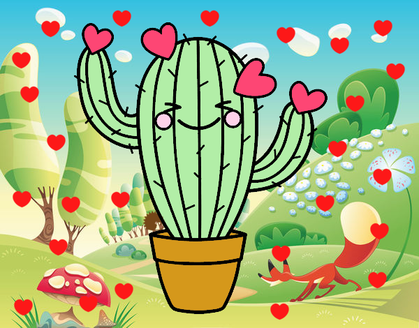 Cactus corazón