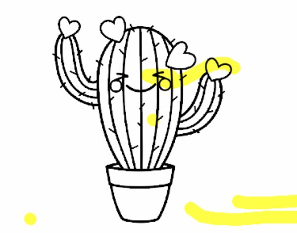 Cactus corazón