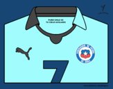 Camiseta del mundial de fútbol 2014 de Chile