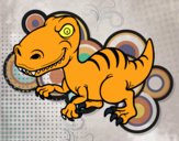 Dinosaurio velociraptor