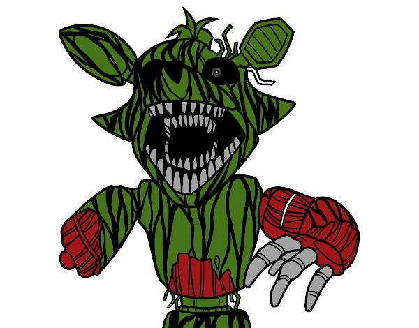 Foxy terrorífico de Five Nights at Freddy's