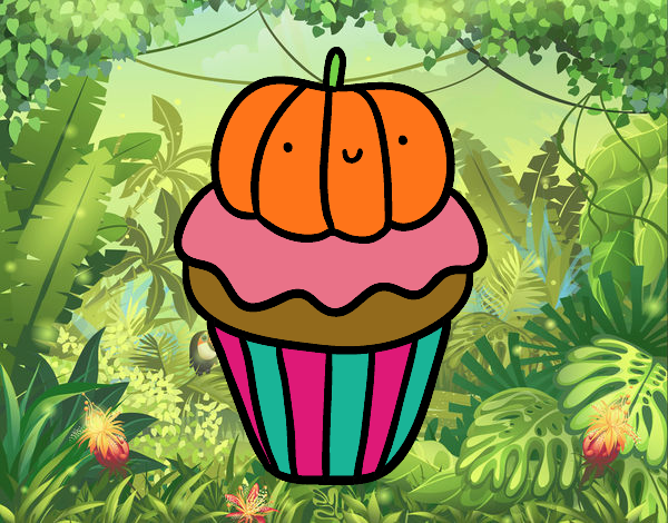 Halloween cupcake