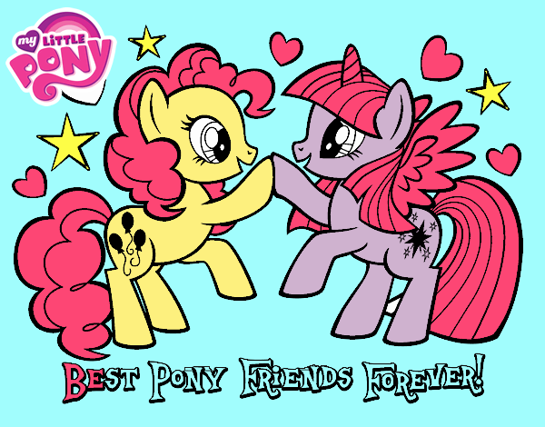 Mejores Pony Amigas para siempre