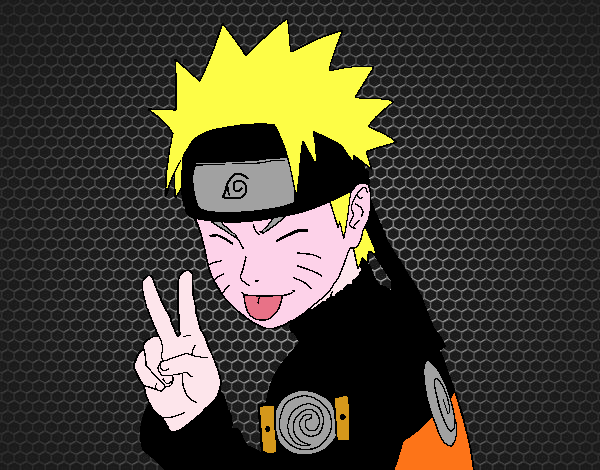 Naruto sacando lengua