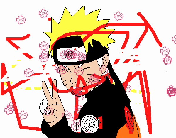 Naruto sacando lengua