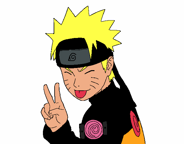 Naruto sacando lengua