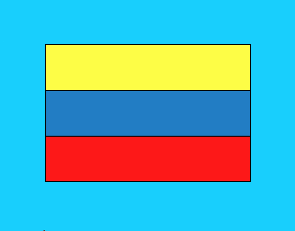 banderita de colombia