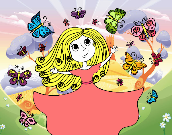 The butterfly princess.