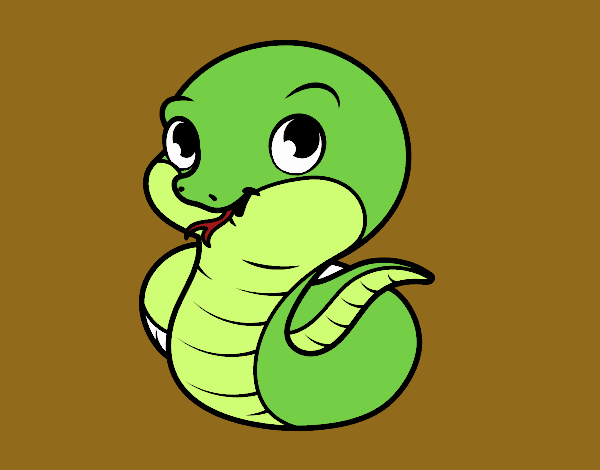 Serpiente bebé