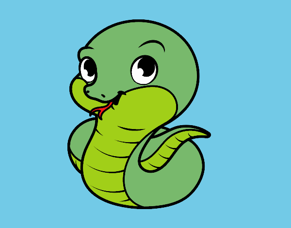 Serpiente bebé