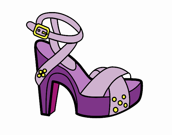 ZAPATO MORADO