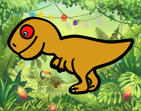 Tiranosaurio rex joven