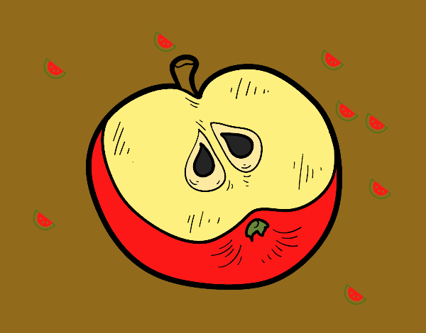 la manzana deliciosa