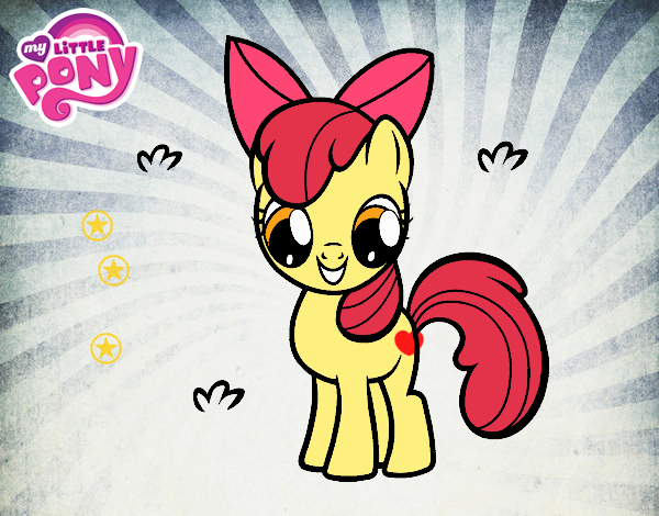 dibujo de apple bloom