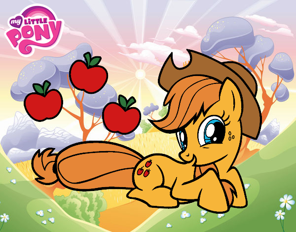 Applejack y sus manzanas