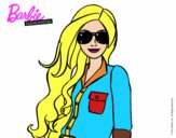 Barbie con gafas de sol