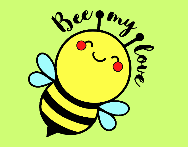 abeja del amor 