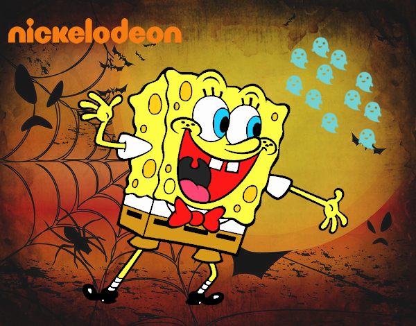 Bob Esponja saludando