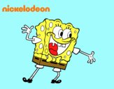 Bob Esponja saludando