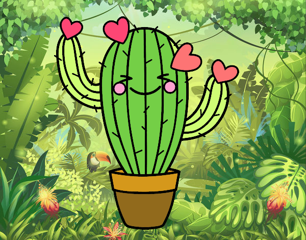 Cactus corazón