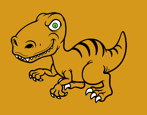 Dinosaurio velociraptor