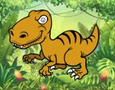 Dinosaurio velociraptor