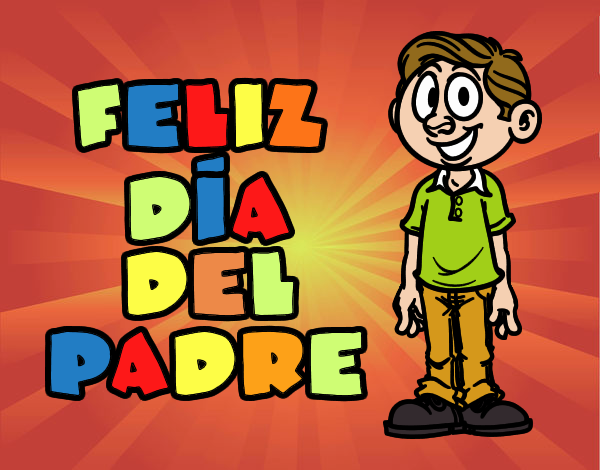 Dibujo de Feliz día del padre pintado por en  el día 07-06-20 a  las 02:13:38. Imprime, pinta o colorea tus propios dibujos!