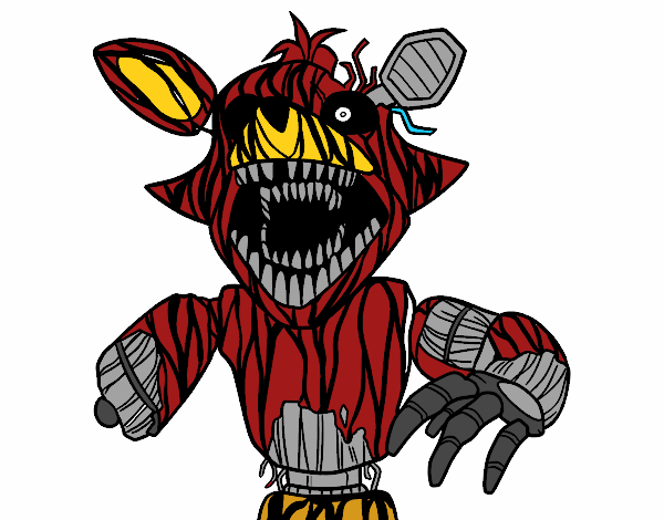 Foxy terrorífico de Five Nights at Freddy's