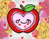 Manzana corazón