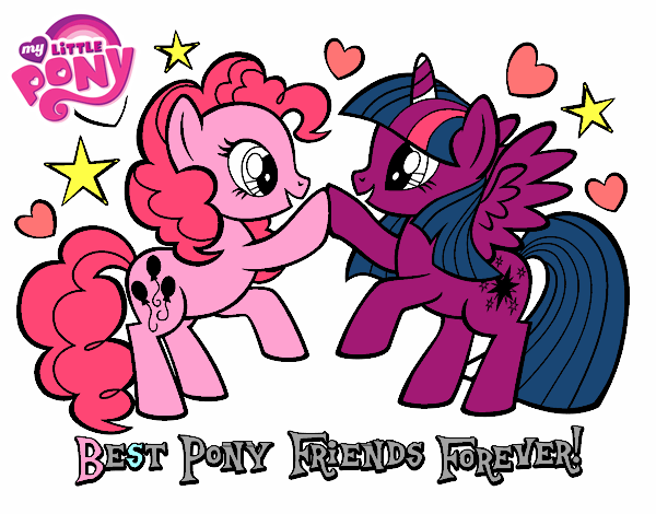 Mejores Pony Amigas para siempre