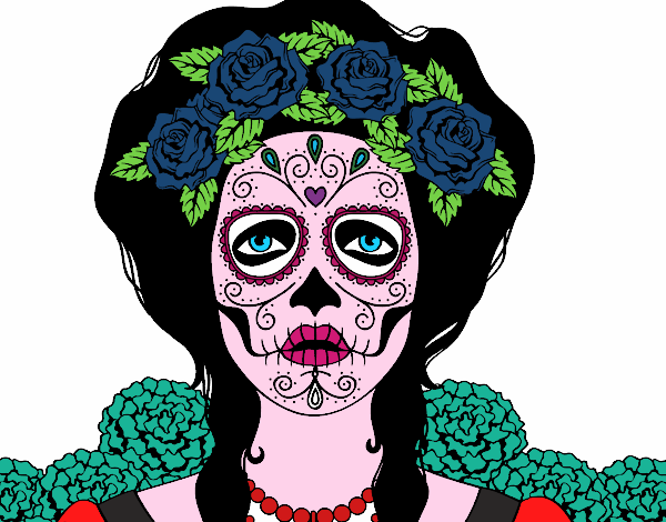 Mujer calavera mejicana