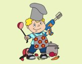 Niño cocinero