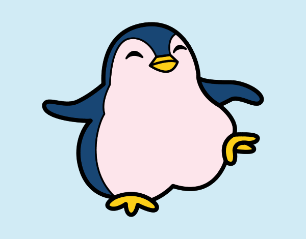 Pingüino bailando