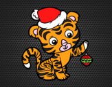 Tigre navideño