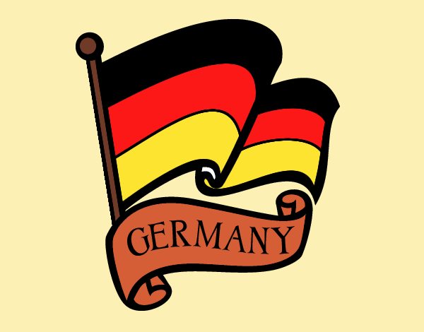Dibujo de Bandera de Alemania pintado por en  el día 09-06-20 a  las 13:51:59. Imprime, pinta o colorea tus propios dibujos!