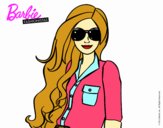 Barbie con gafas de sol