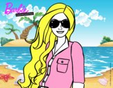 Barbie con gafas de sol