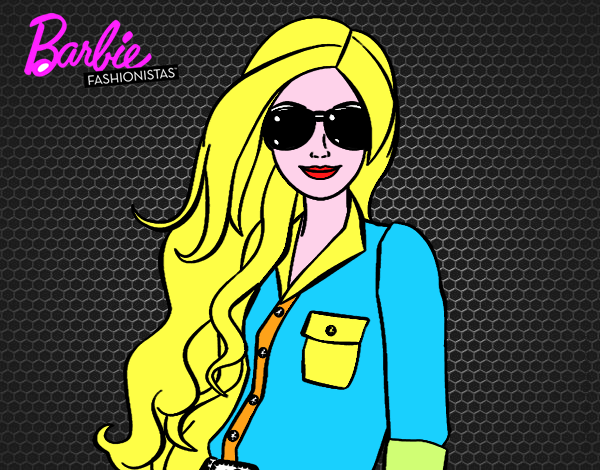 Barbie con gafas de sol