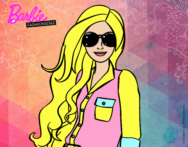 Barbie con gafas de sol