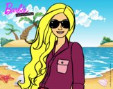 Barbie con gafas de sol