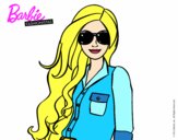 Barbie con gafas de sol